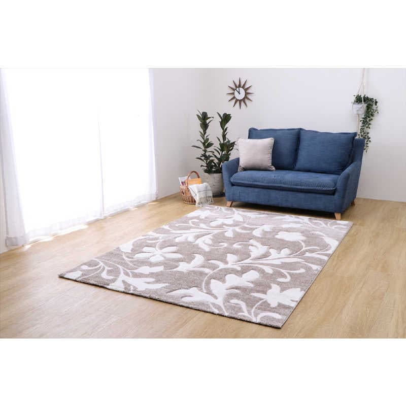 イケヒコ　ウィルトンラグ ネム (約200×250cm/ブラウン) 17,871円