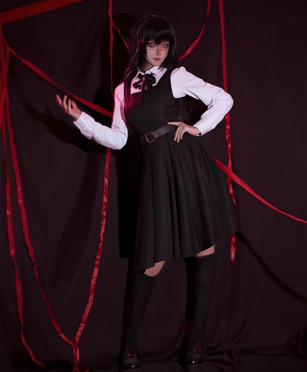 仮装 変装 コスチューム ハロウィン コスプレ衣装 三鷹アサ チェンソーマン スーツ ハロウィン 2023年新作入荷コスプレ