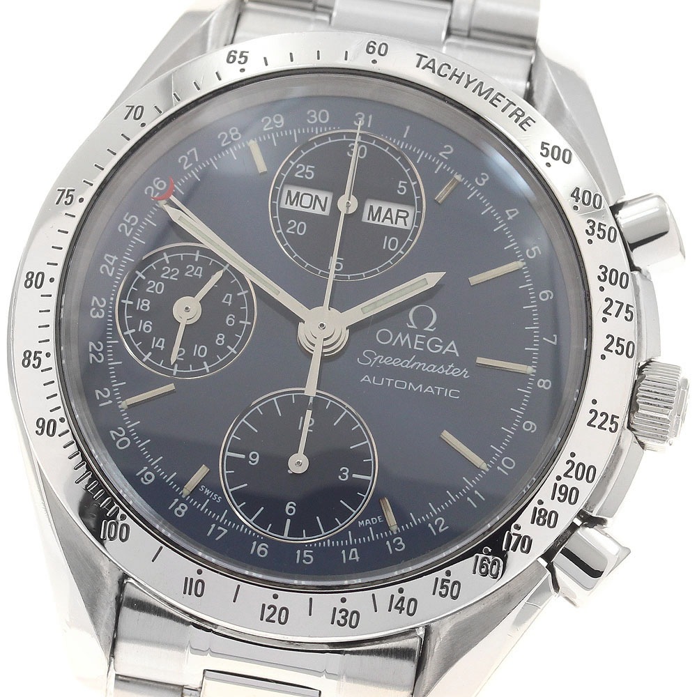 オメガ OMEGA 3521.80 スピードマスター トリプルカレンダー クロノグラフ 自動巻き メンズ _941294【中古】