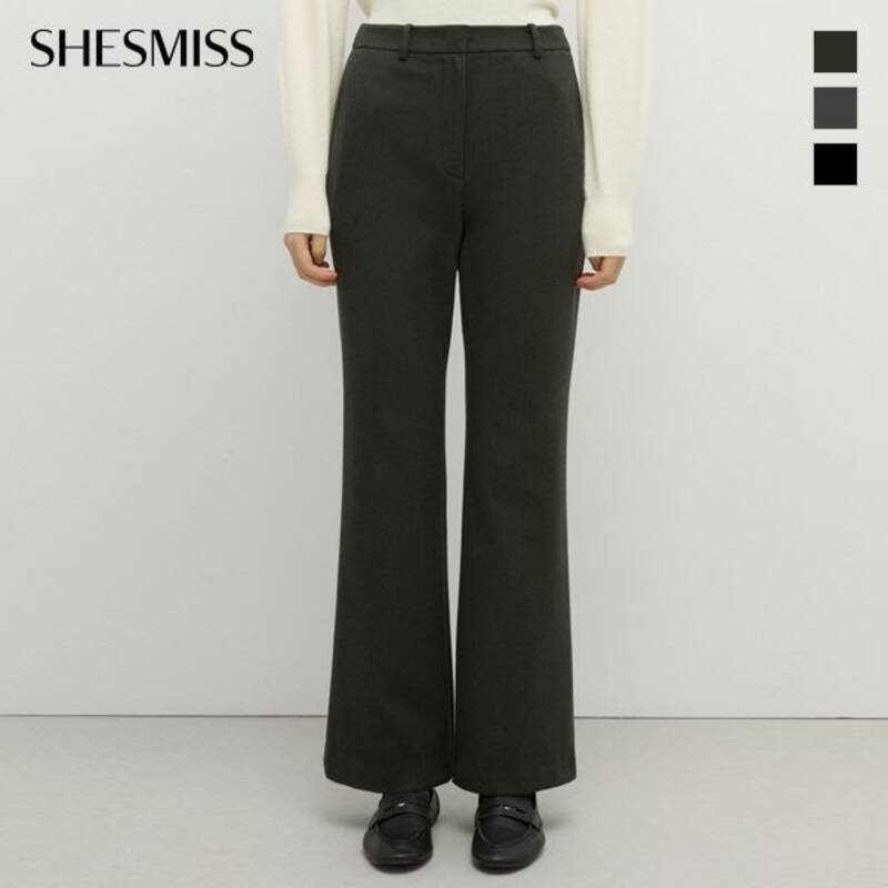 ベーシックストレート起毛パンツ_SWWSLP42710