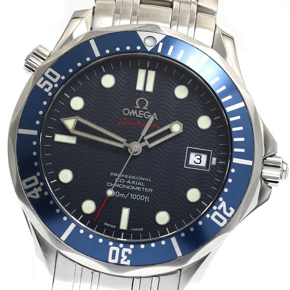 オメガ OMEGA 2220.80 シーマスター300 コーアクシャル 自動巻き メンズ 良品 _888215【中古】