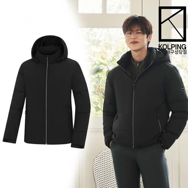 メンズ冬シームレスチューブ型ヘビーチューブダックダウンジャケットKWO8591Mヨトゥン