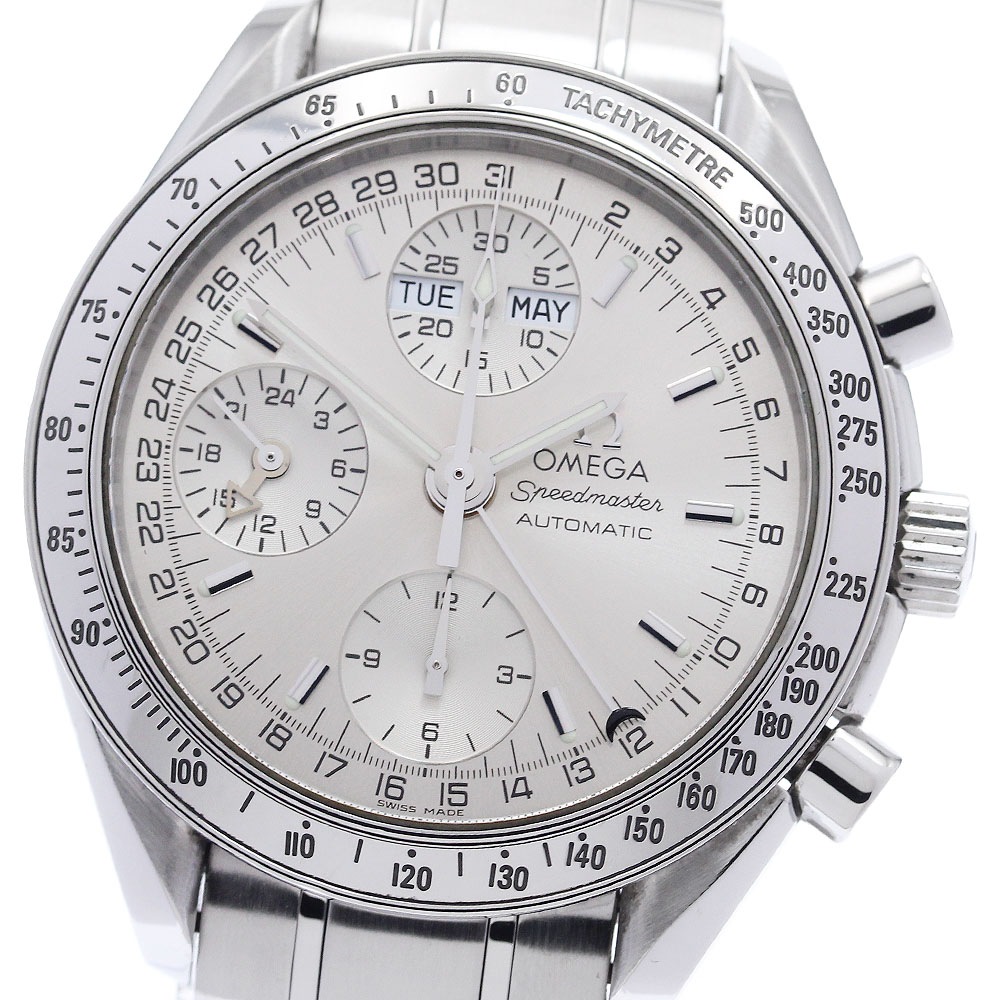 オメガ OMEGA 3523.30 スピードマスター トリプルカレンダー クロノグラフ 自動巻き メンズ 良品 _945859【中古】