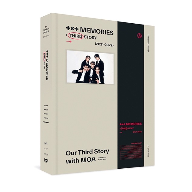 【未開封新品】 TOMORROW X TOGETHER MEMORIES : THIRD STORY DVD