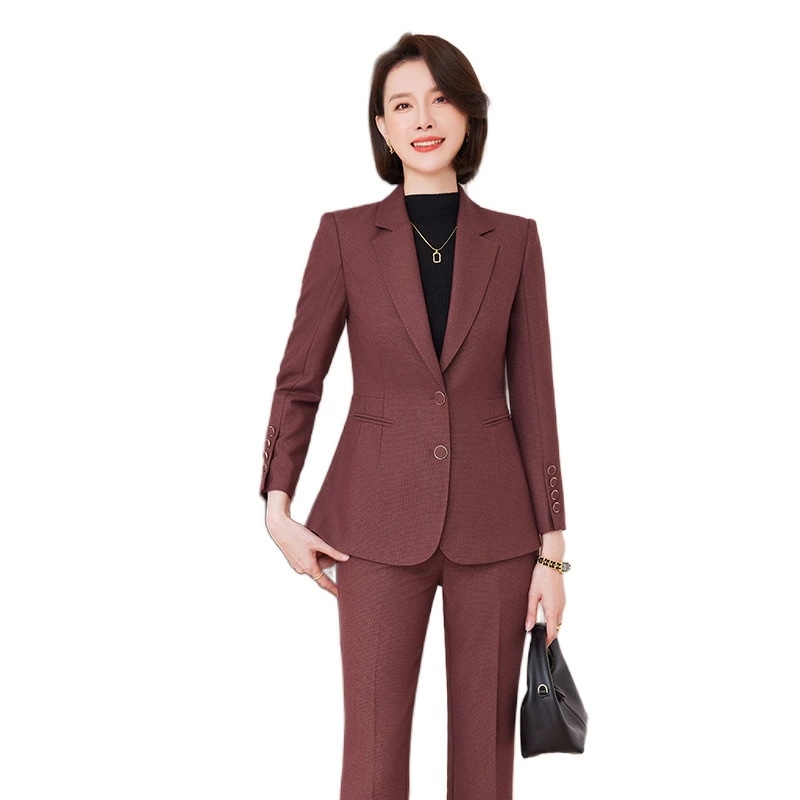 西装 セットアップ 女 秋冬 新作 カジュアル フォーマル ファッション 8023