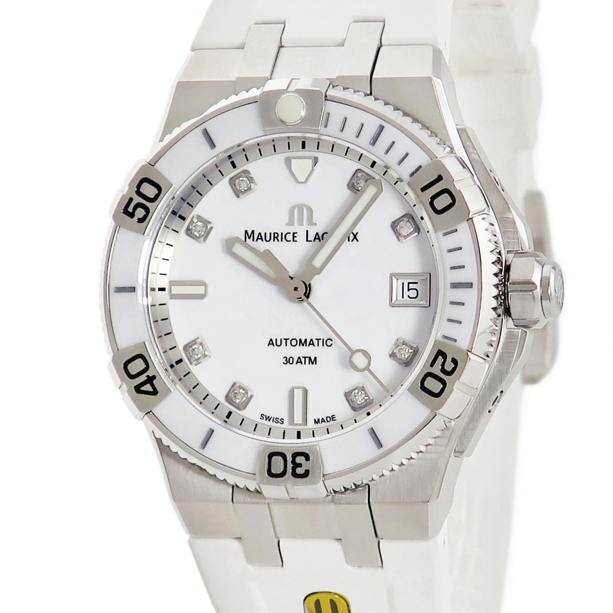 アイコン ベンチュラー 38mm AI6057-SSL70-150-7 自動巻き メンズ 未使用 純正ダイヤ ホワイト 3年保証