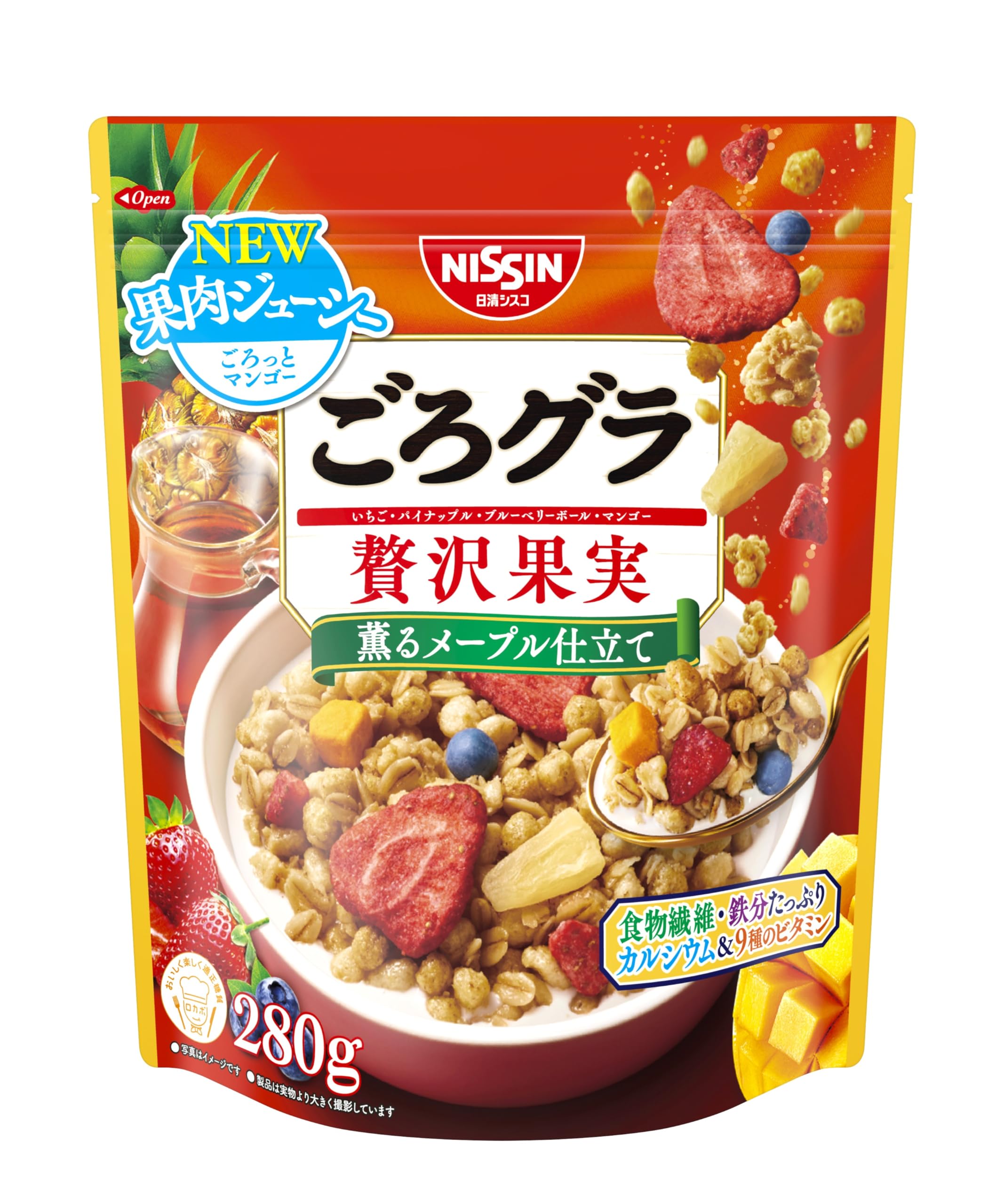 日清シスコ ごろグラ 贅沢果実 280g×6袋 5,440円