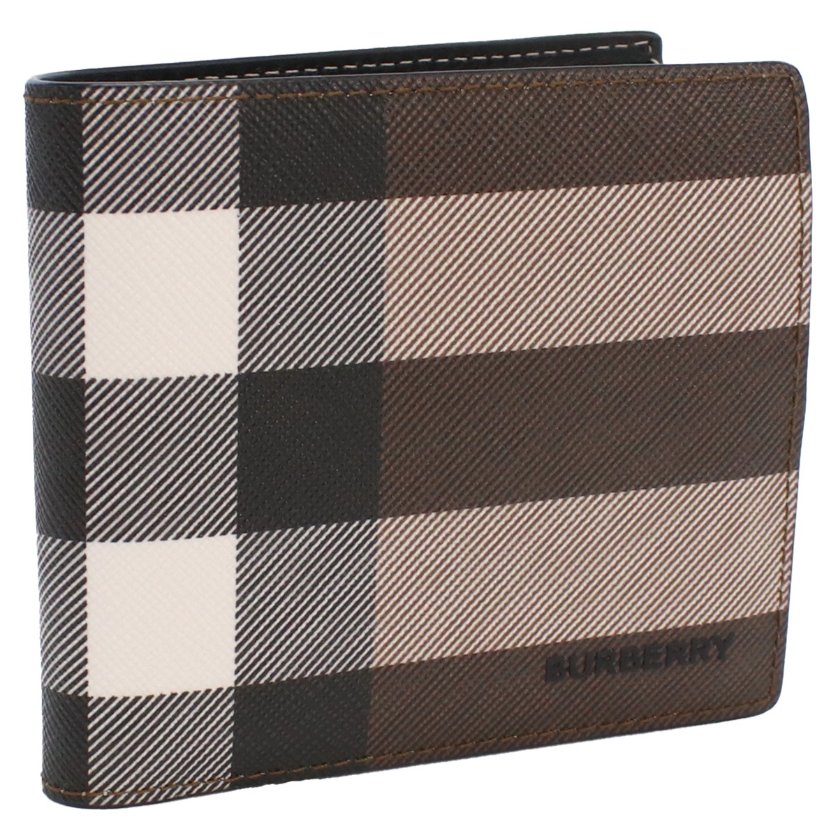 8052802 二折財布小銭入付き DARK BIRCH BROWN ブラウン系 マルチカラー メンズ