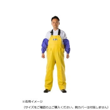 コヤナギ レインウェア エースガッツ サロペット AG-35S イエロー 4L 4,509円