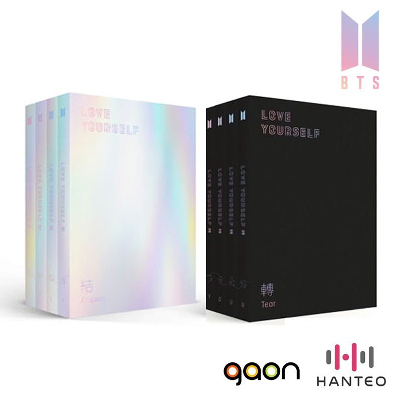 [MEGA] BTSアルバム TEAR 4点セット[Y/O/U/R ver.] ANSWERセット[S/E/L/F