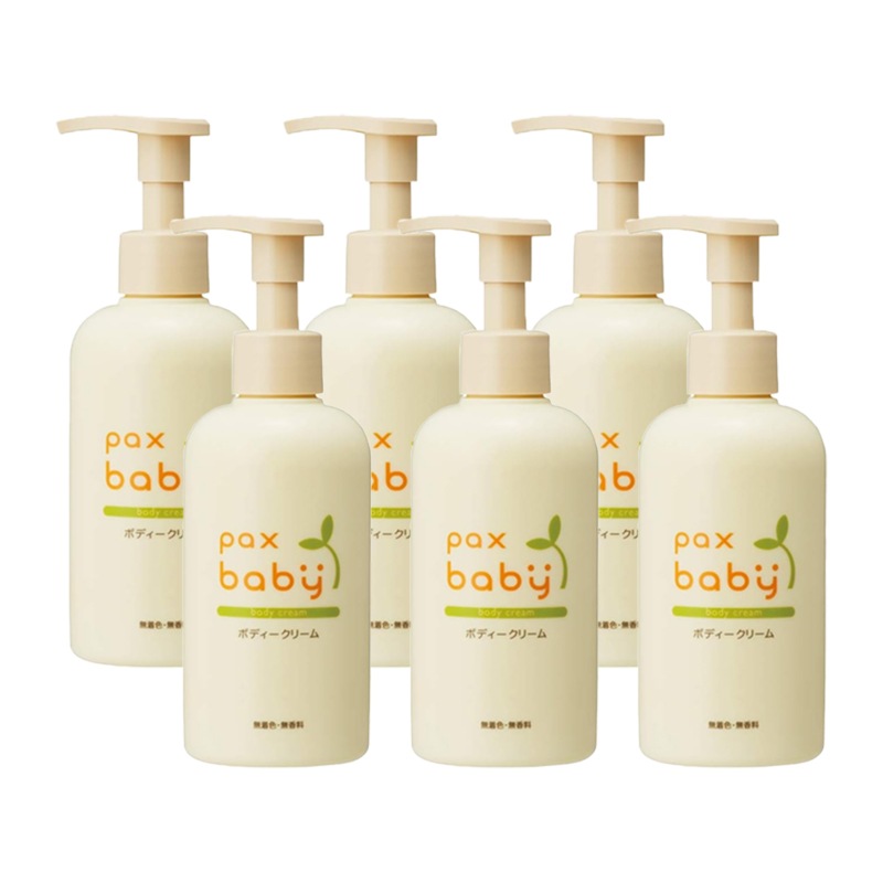 ボディクリーム ローション ポンプタイプ 180g 6本セット スキンケア 赤ちゃん