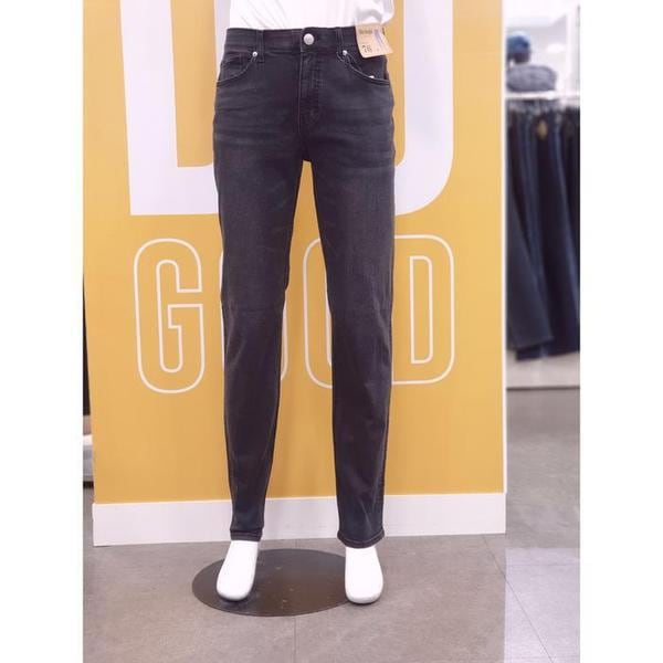 セーブゾーン02) 春のジャストフィット ブラックジーンズ FQM140 (S45481475)