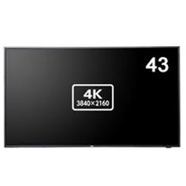 LCD-E438 [43型大画面液晶ディスプレイ (4K対応)] メーカー直送