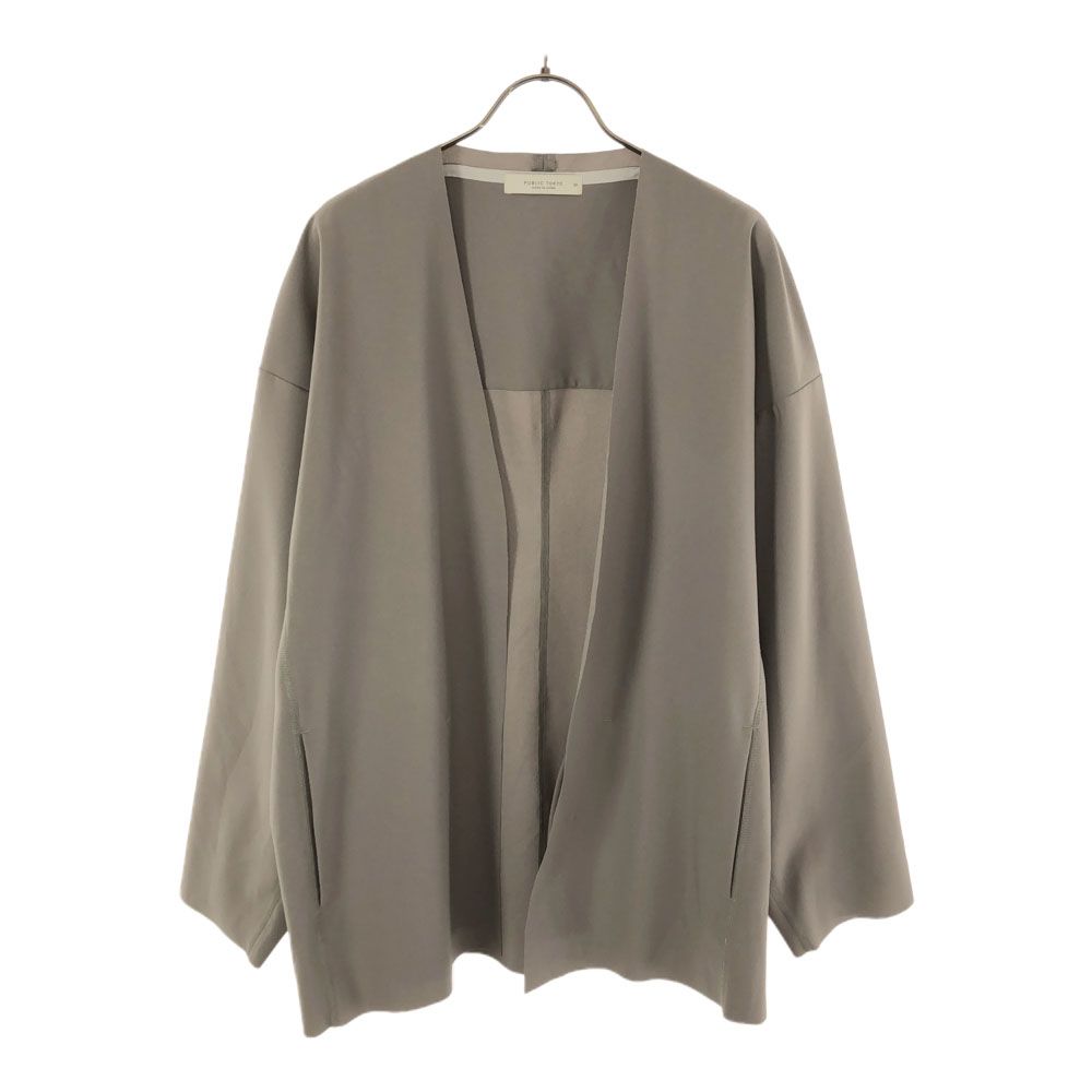 日本製 長袖 ジャケット 2 カーキ系 レディース