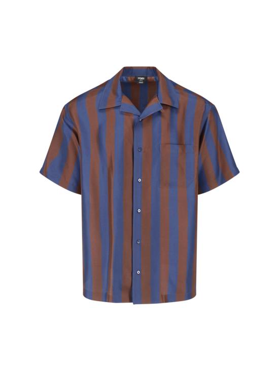 FENDI Men Shirts FS1369 AU6Z F1WXN Blue