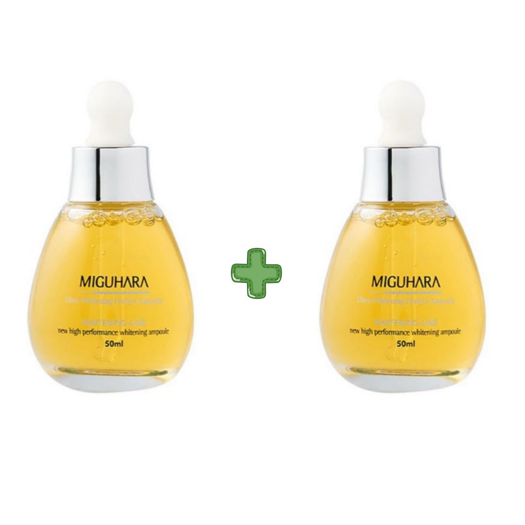 [1+1] 三区原ウルトラホワイトパーフェクトアンプル50ml x 2個 自然由来美容液 トーンアップアンプル 肌透明感 保湿アンプル くすみ対策 エイジングサイン対策 弱酸性アンプル