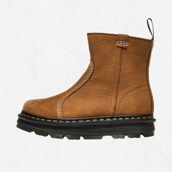 ゼブジャック リーガー レザーブーツ WL - DESERT BROWN MILLED NUBUCK WP DMT42023200 2534828