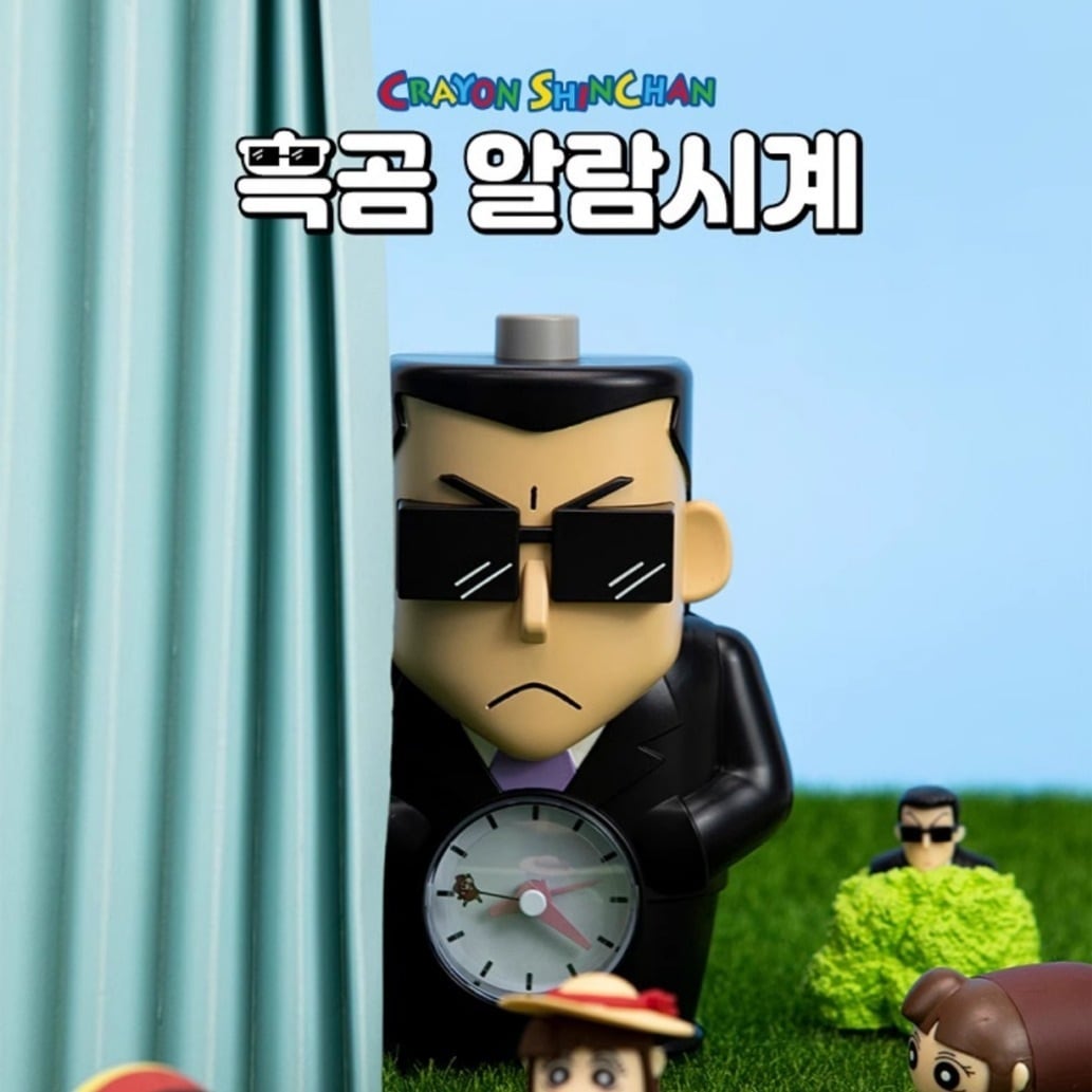 ブラックチキン目覚まし時計シャオアイのボディーガードブラックチキン目覚まし時計卓上飾り