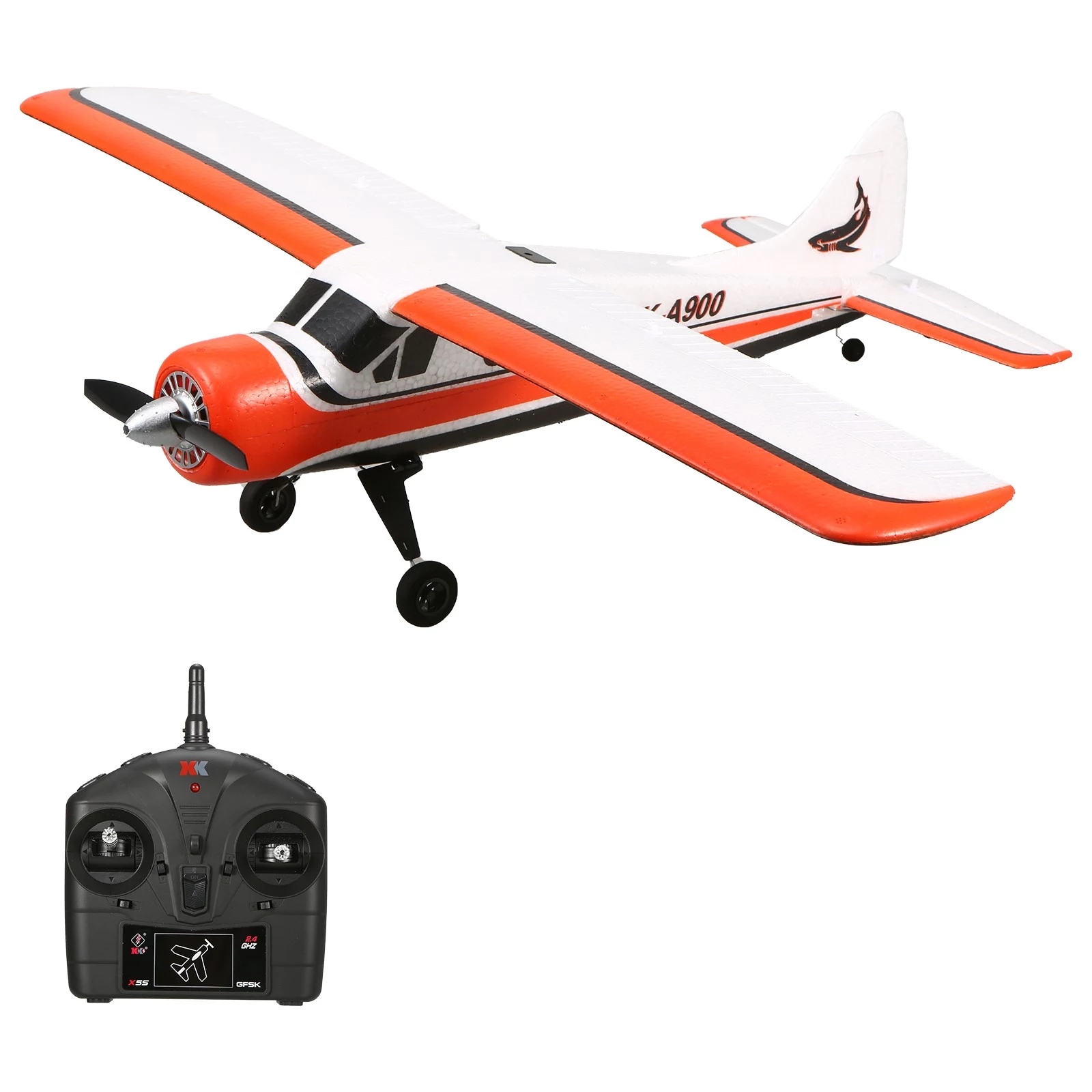 Wltoys Xks A900 2.4Ghz 4 チャンネル Rc 飛行機 リモート コントロール