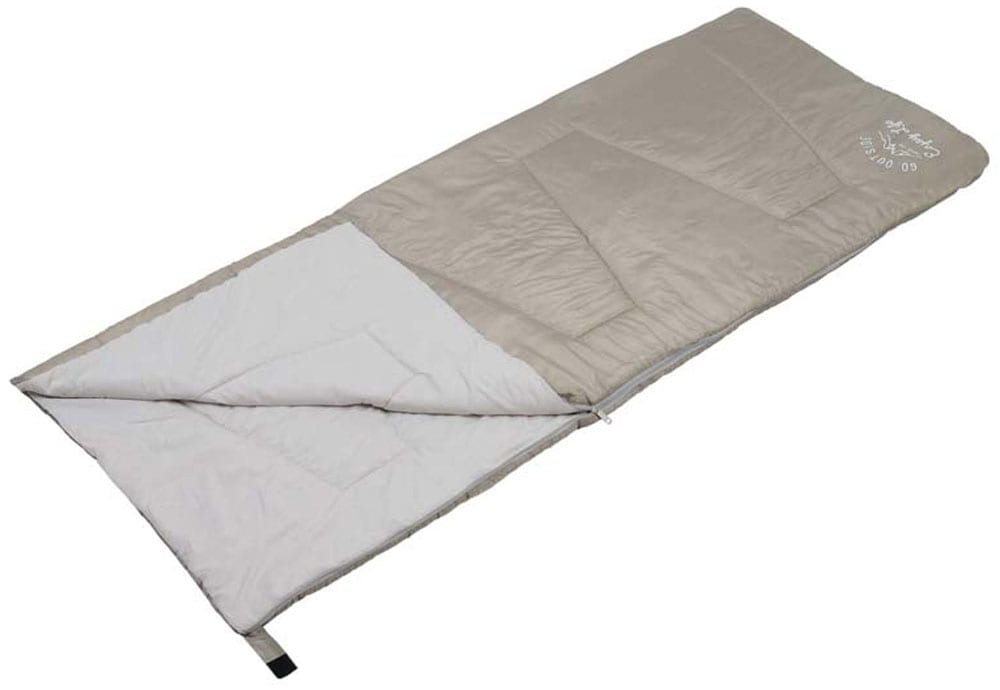 CAPTAIN STAG キャプテンスタッグ モンテ 洗えるクッションシュラフ カーキ 使用温度目安：約12℃～ UB0025