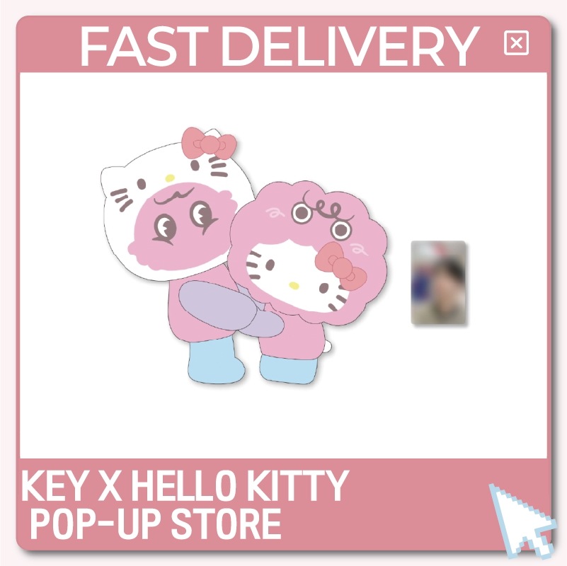 KEY X HELLO KITTY - 02 PLUSH HUG DOLLS / POP-UP STORE OFFICIAL MD