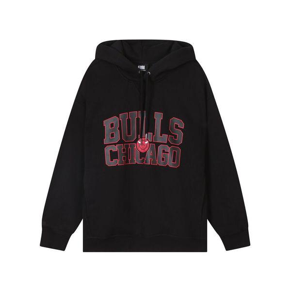 チームロゴアーチビッググラフィック起毛パーカーTシャツ(N244TH020P)_DG
