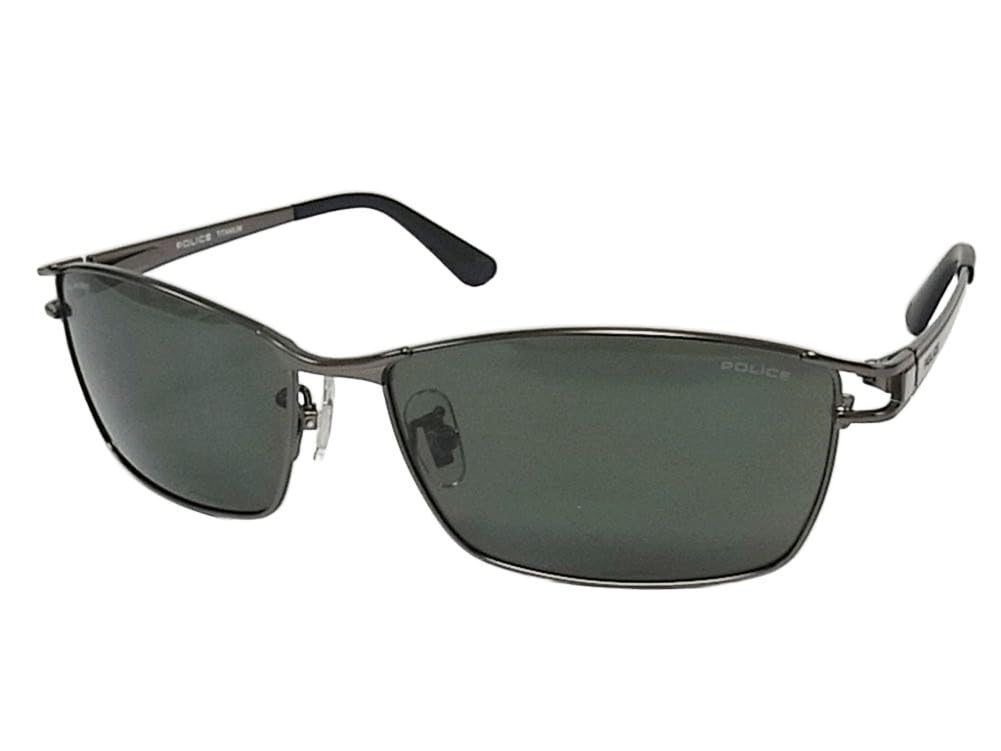 ポリス SPLQ02J 627P 59 サングラス POLICE JET ジェット 偏光レンズ チタン メンズ レディース