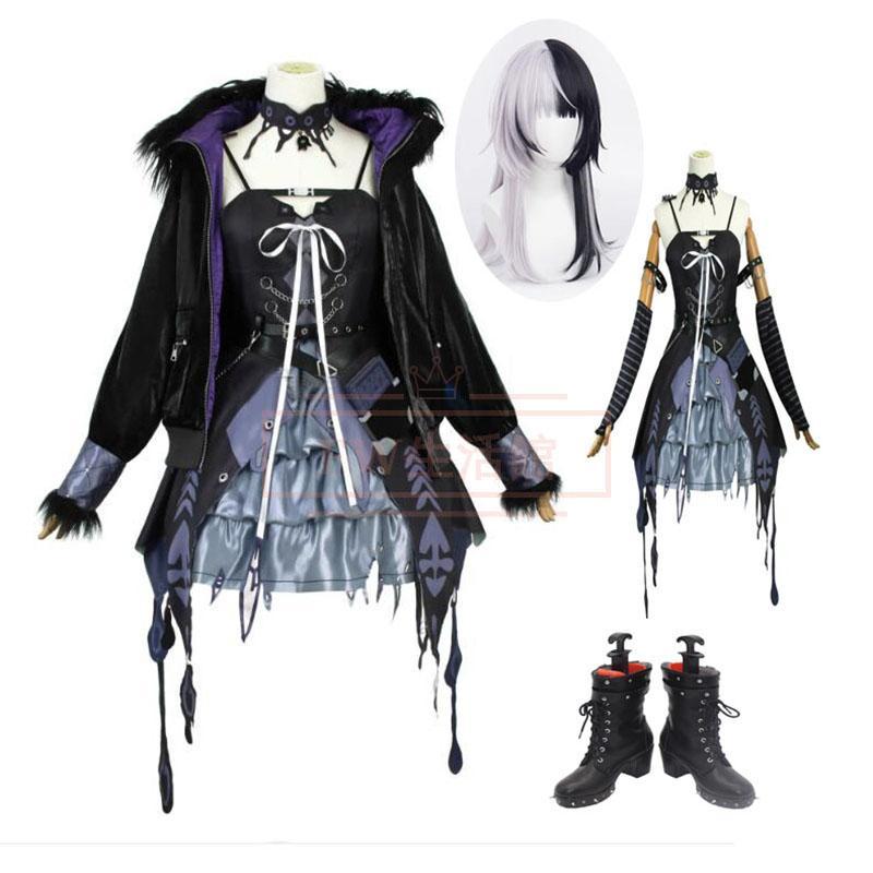 【新品開催 即納】hololive ホロライブ hololive EN VTuber シオリ ノヴェラ Shiori Novella コスプレ衣装 コスチューム 演出服 アニメ ゲーム ハロウィン