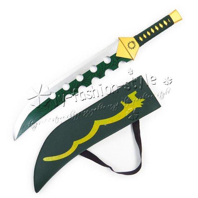 七つの大罪 メリオダス 　アニメ刀剣槍 コスプレ道具 木製周辺玩具 cosplay