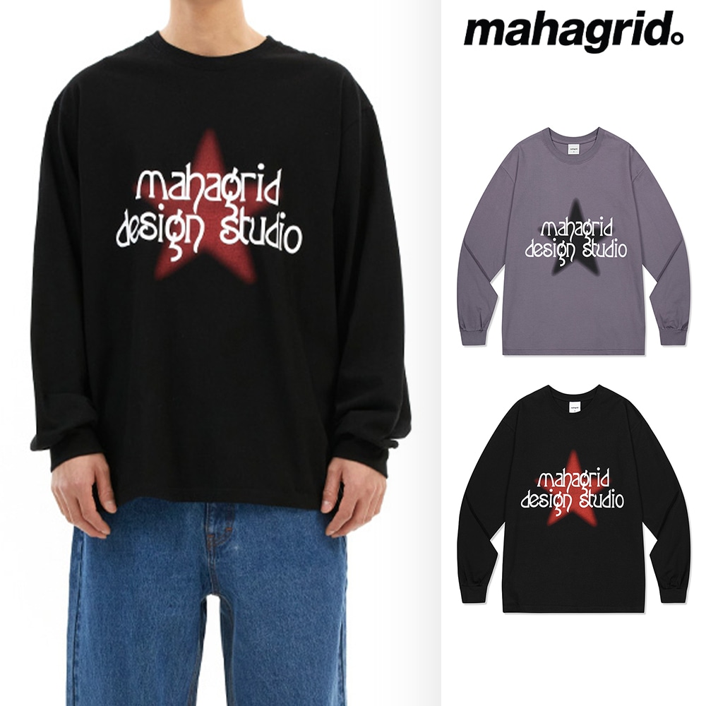 [mahagrid] DIM STAR LS TEETシャツ・カットソー