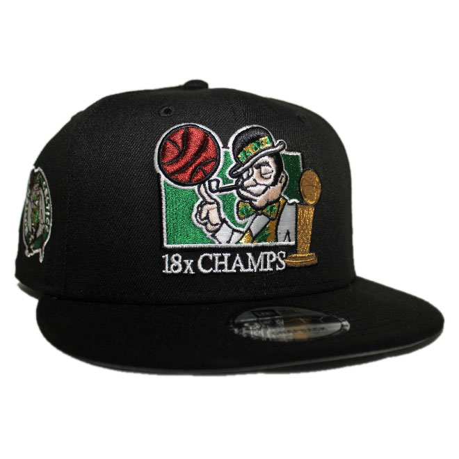 スナップバックキャップ 帽子 9fifty メンズ レディース NBA ボストン セルティックス フリーサイズ