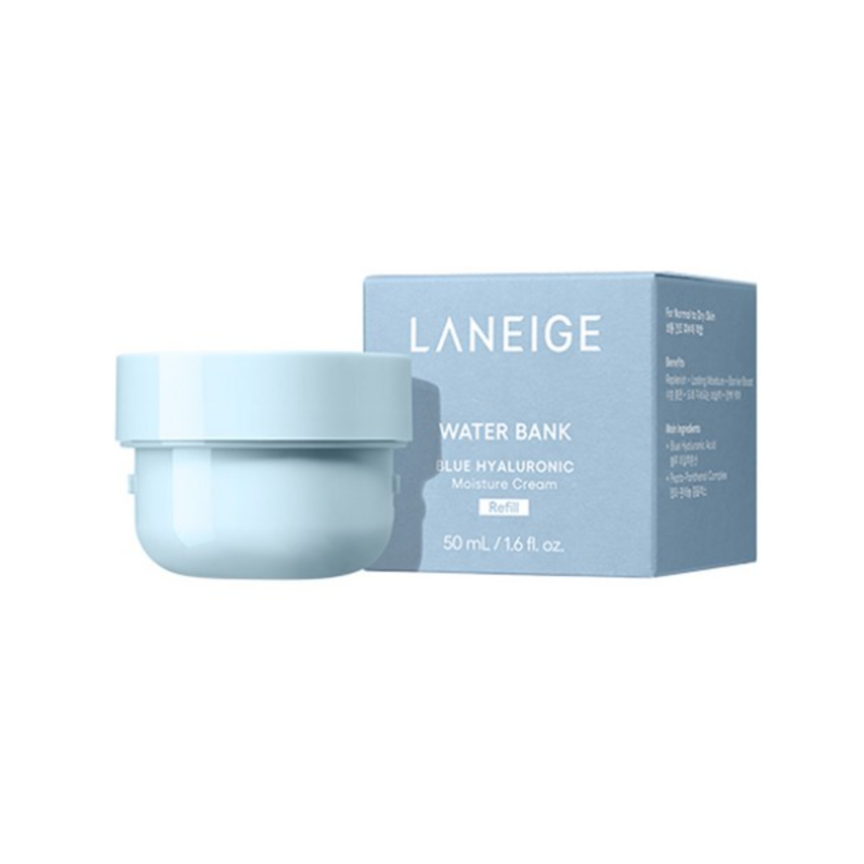 ウォーターバンク ブルー ヒアルロニック モイスチャー クリーム レフィル1個