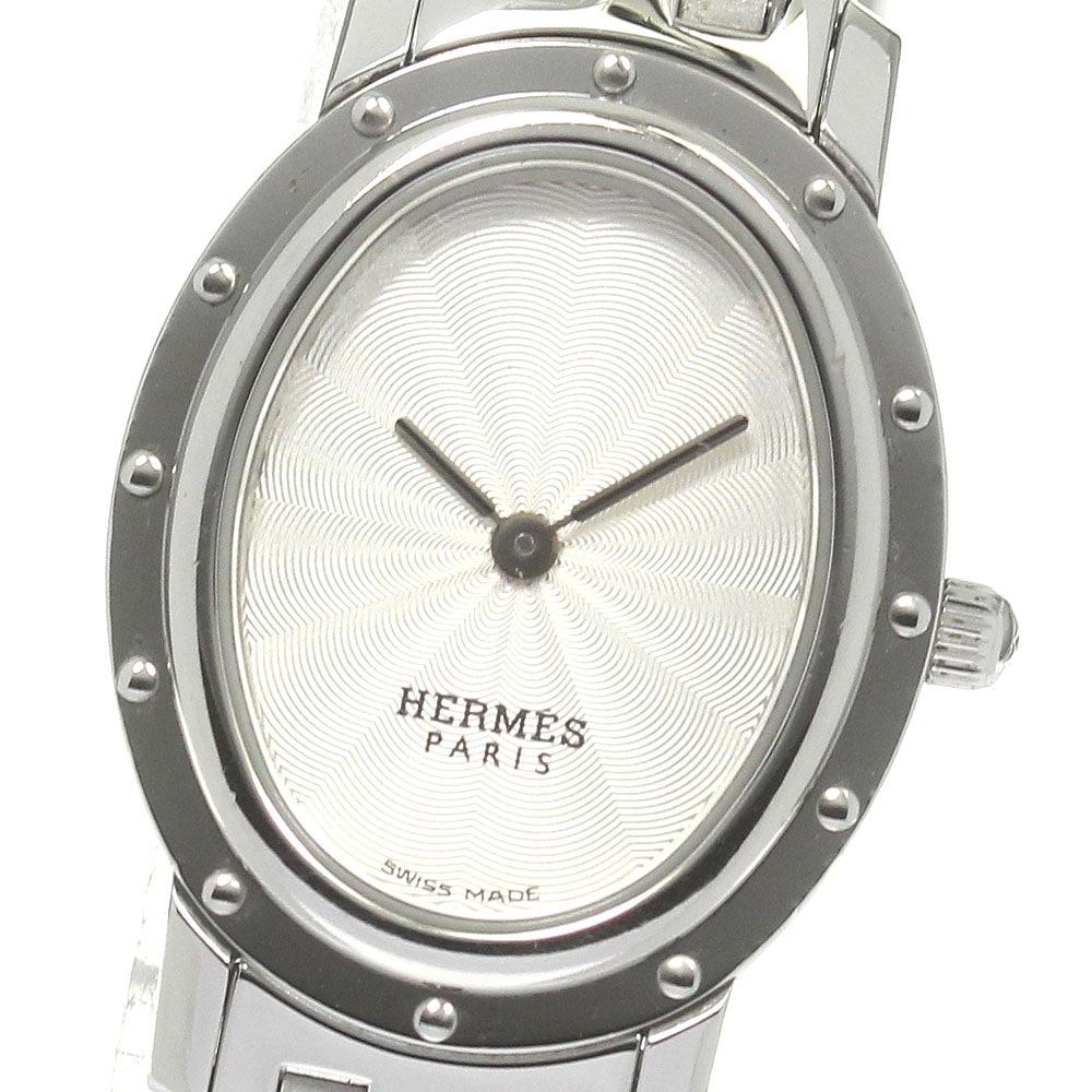 エルメス HERMES CO1.210 クリッパー オーバル クォーツ レディース _827859【中古】