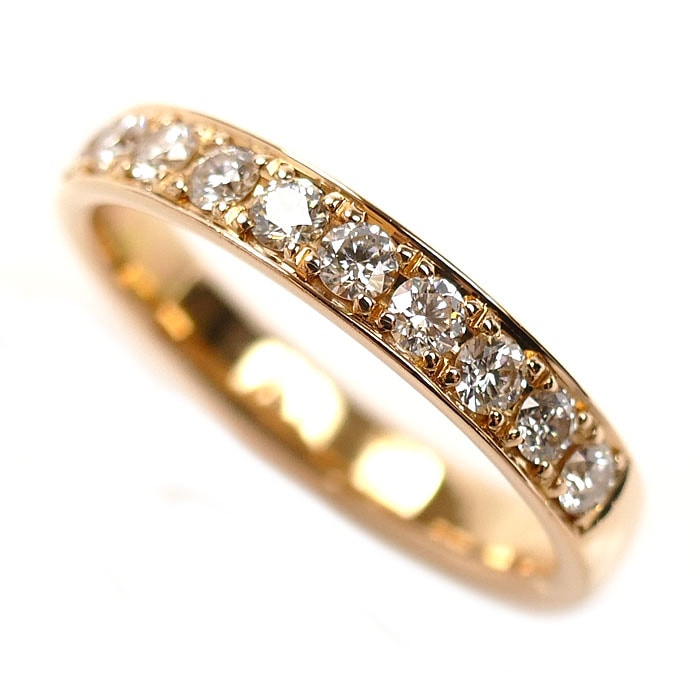 Vendome Aoyama ヴァンドーム青山 K18PG ピンクゴールド ダイヤ リング・指輪 ダイヤモンド0.33ct 9号 3.0g レディース 中古