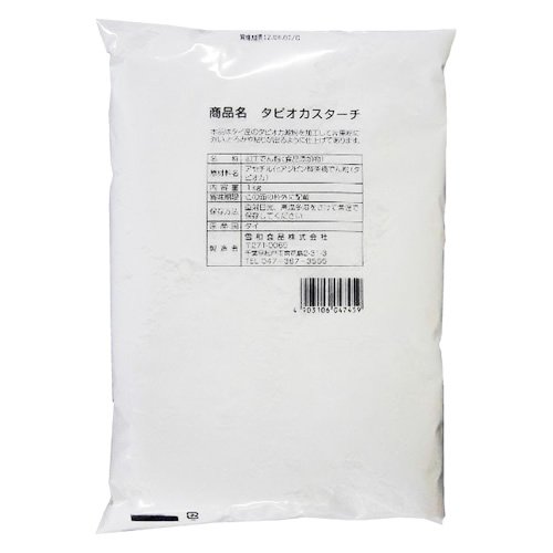 雪和食品 タピオカスターチ 1kg×16個