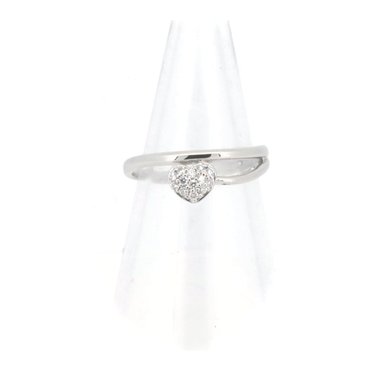 ポンテヴェキオ ダイヤモンド リング 指輪 11.5号 0.11ct K18WG(18金 ホワイトゴールド) 質屋出品