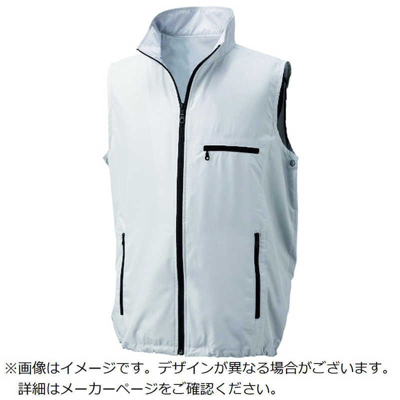 空調服 空調服 空調ベスト ウエアのみ シルバー 4L KU91830C06S6