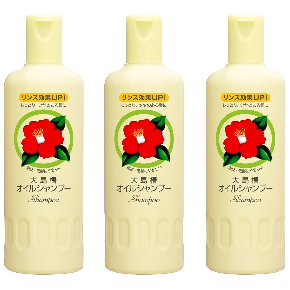 【セット品】大島椿 オイルシャンプー 400mL ×3個