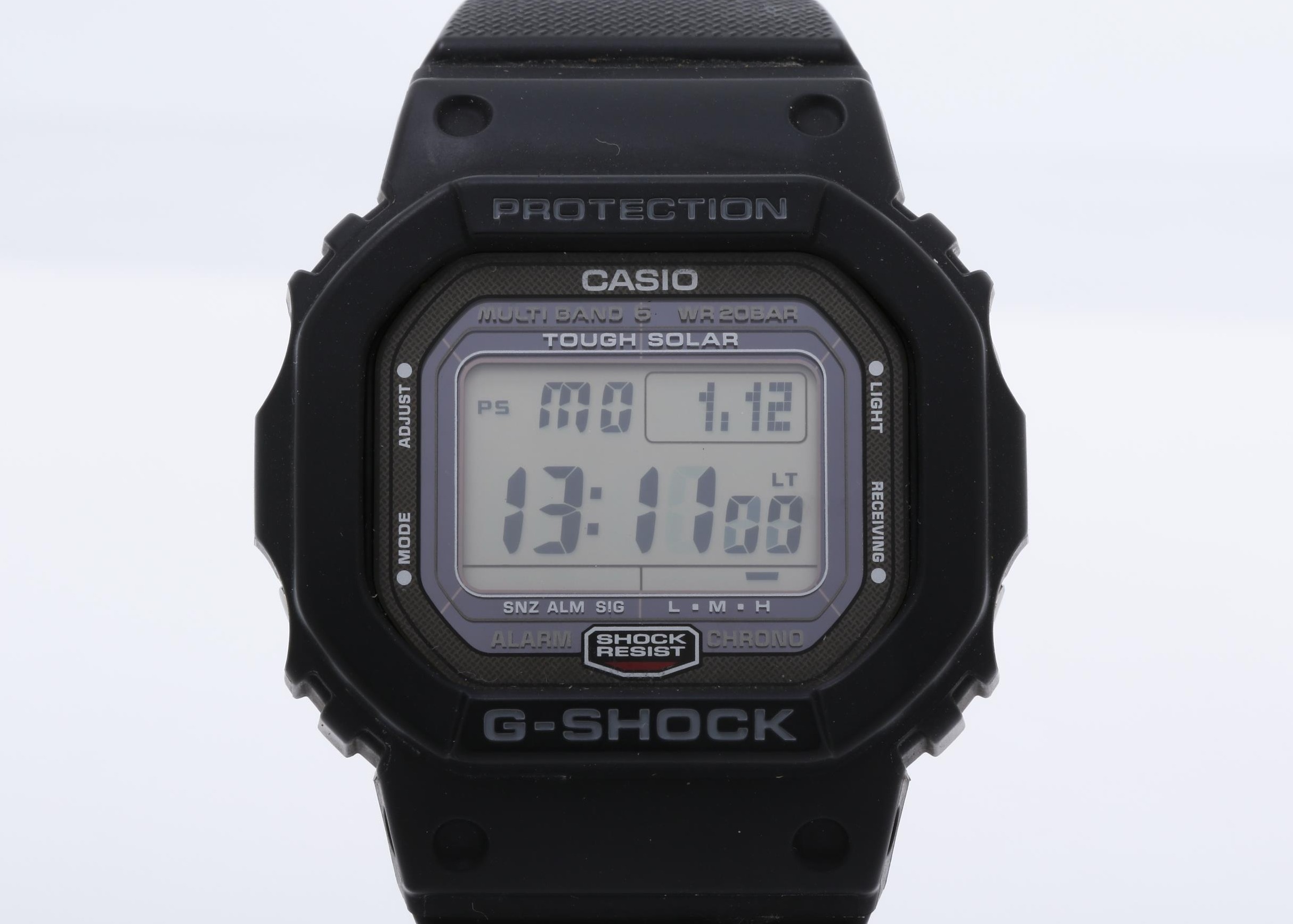 時計 G-SHOCK DIGITAL 5000 SERIES ステンレススチール／樹脂 GW-5000U デジタル ブラック メンズ時計 メンズウォッチ 高級 ブランド【本物保証】