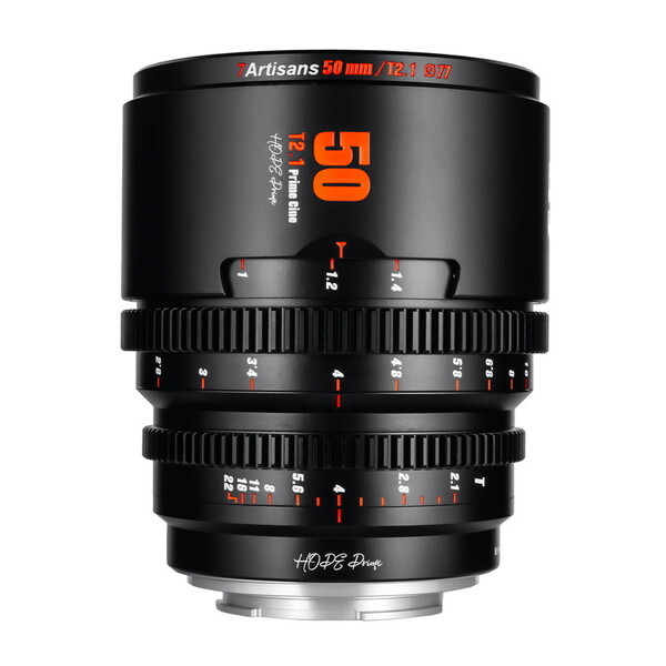 7Artisans HOPE Prime 50mm T2.1 7A-HP50T21-E-B ubN [\j[Ep]