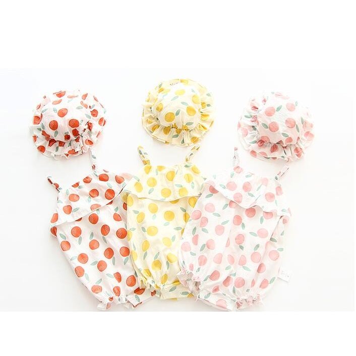 ベビー服 新生児服 子供服 赤ちゃん 春夏 肌着 女の子 帽子付き オー コットン 綿質 おすすめ 半袖 幼児