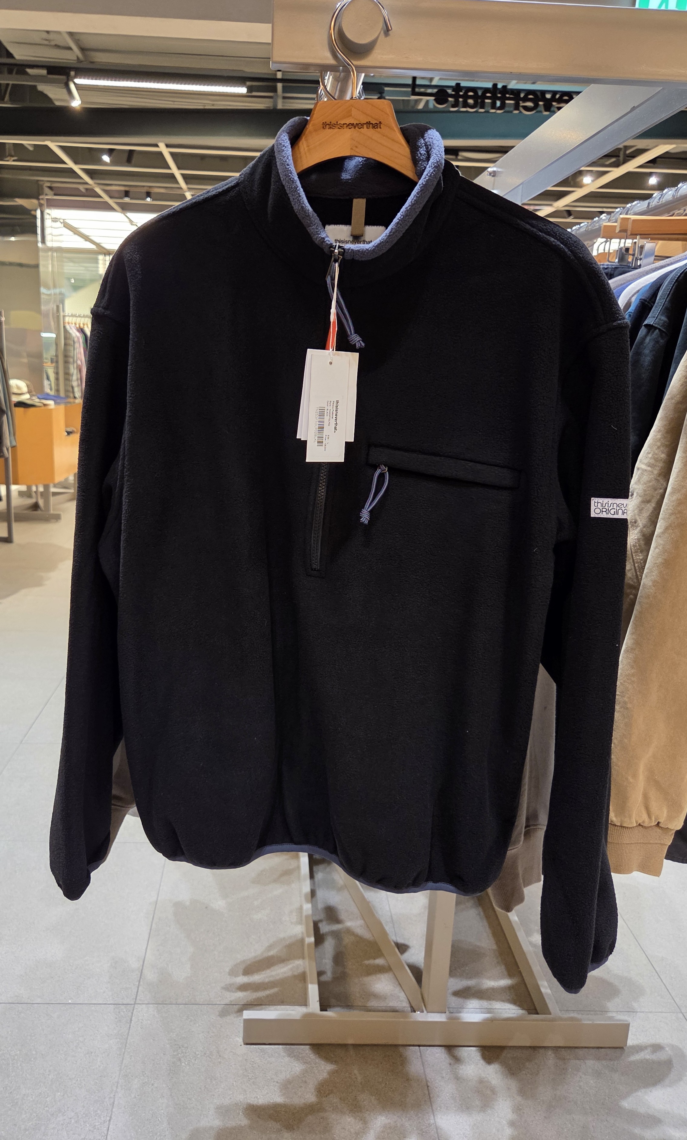 【THISISNEVERTHAT】 25FW FLEECE PULLOVER : 3COLORS