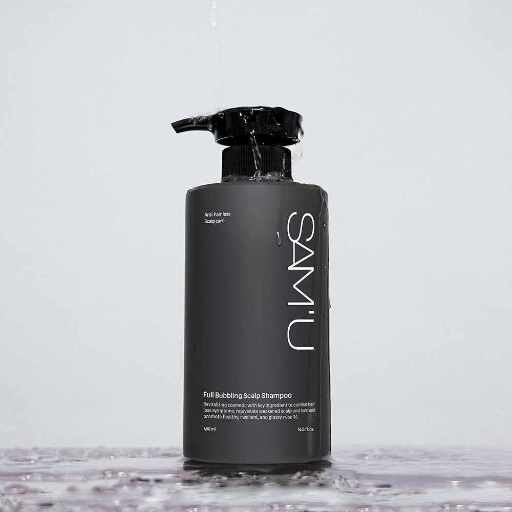 [NEW/新作]フルバブリング スカルプシャンプー 490ml / 韓国コスメ/ 毛髪栄養供給/ 頭皮集中ケア/ 脱毛症状緩和機能性