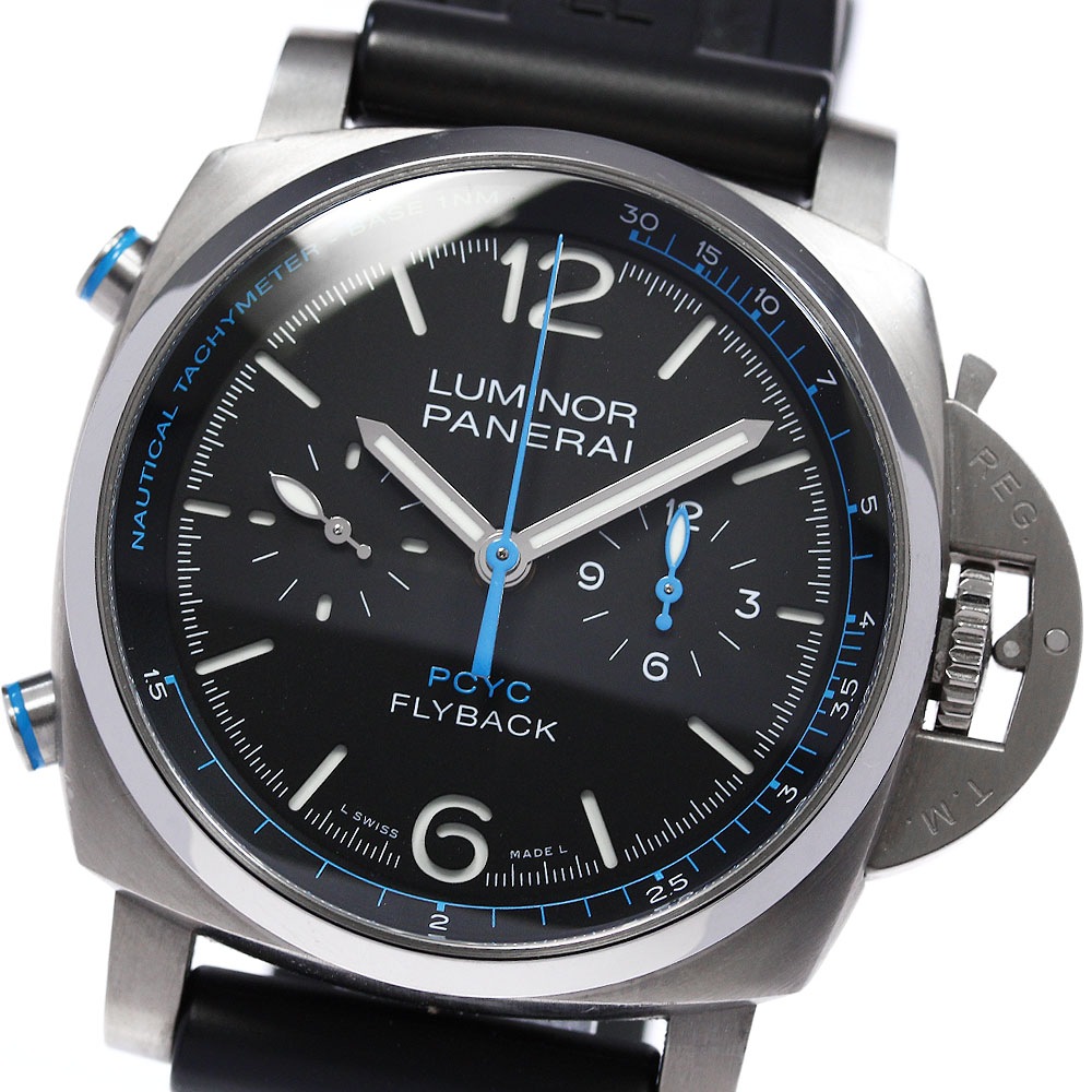 パネライ PANERAI ルミノール ヨットチャレンジ スモールセコンド 自動巻き メンズ 箱・保証書付き_824576【中古】