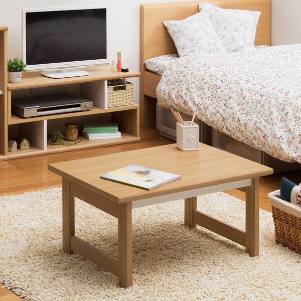 ローテーブル 幅75cm 座卓 シンプルデザイン ガレンタ センターテーブル ミニテーブル コンパクト 一人暮らし 省スペース 新生活 7,610円