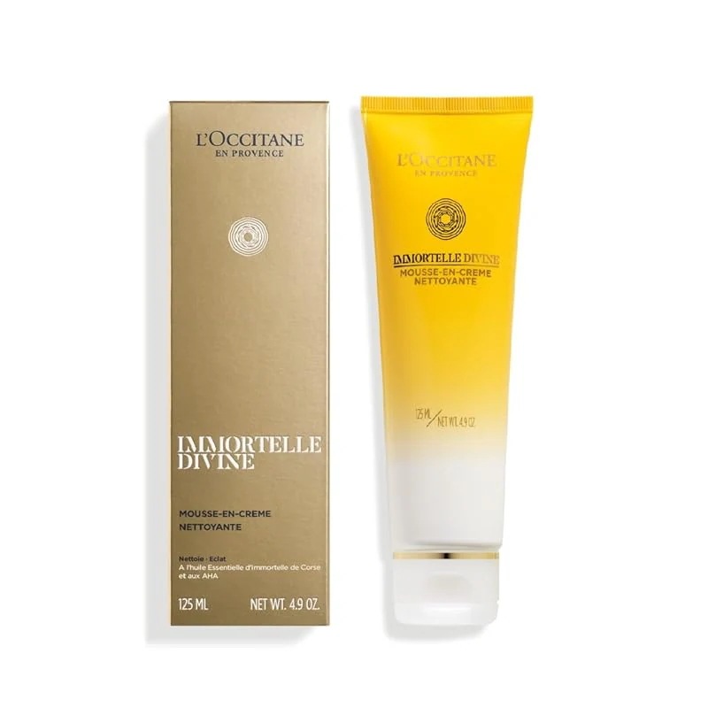 【即納】ロクシタン(LOCCITANE) イモーテル ディヴァインクレンジングフォーム 125mL