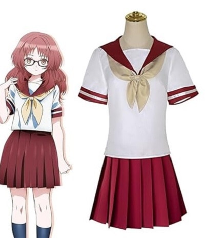 三重あい コスプレ衣装 好きな子がめがねを忘れた コスチュームJK 女子高校生 日常服 学園の制服