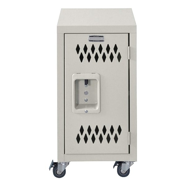 ロック スチールチェストS アイボリー W30.5×D38.5×H60 TPN-40IV