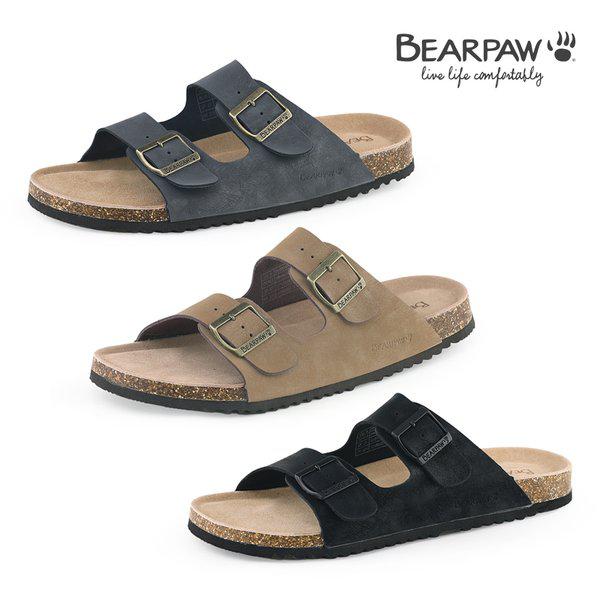 [ワイコンセプト] (BEARPAW) Carmelo 男性スリッパ 3種1択 (K1873OB-M)