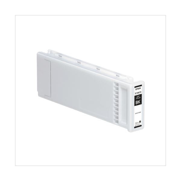 エプソン（EPSON） インクジェットカートリッジ SC1BK70 (インク色：フォトブラック 700ml) 1個